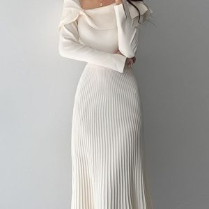 Giorgio Armani Pleated Jersey Twinset