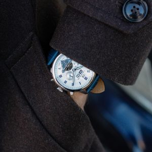 watch, male watch, coat, fashion, elegance, mens fashion