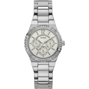 GUESS ENVY SILVER STAINLESS STEEL W0845L1 WOMEN'S WATCH