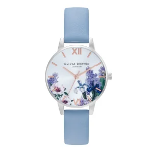 OLIVIA BURTON OB16FS115 BLUE LEATHER WOMEN WATCH