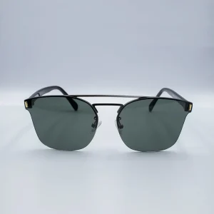 HYPHENATE H 0017 BK-GN SUNGLASSES
