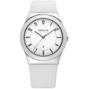 BERING 32235-354 WHITE LEATHER WOMEN WATCH