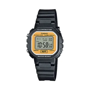CASIO GENERAL LA-20WH-9ADF BLACK RESIN STRAP UNISEX WATCH