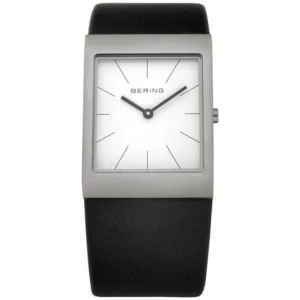 BERING 11620-404 BLACK LEATHER MEN WATCH