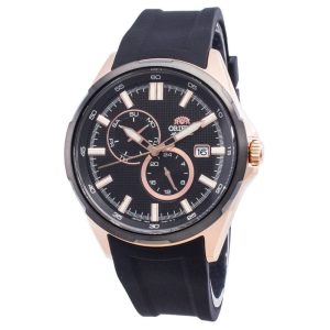 ORIENT AUTOMATIC RA-AK0604B00C BLACK STRAP MEN WATCH