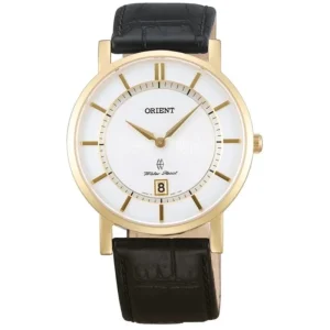 ORIENT FGW01002W0 BLACK LEATHER MEN WATCH