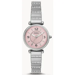 FOSSIL ES5189 SILVER STAINLESS STEEL WOMEN WATCH