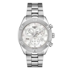 TISSOT T1019171111600 PR 100 SPORT CHIC CHRONOGRAPH WOMEN'S WATCH