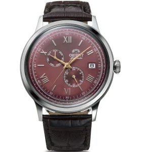 Watches Orient Classic Bambino Automatic Men's Watch Leather Strap RA-AK0705R10B
