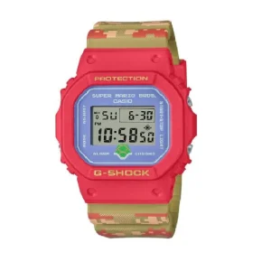 G-Shock 200m Super Mario Limited Edition Men's Watch DW-5600SMB-4DR-P