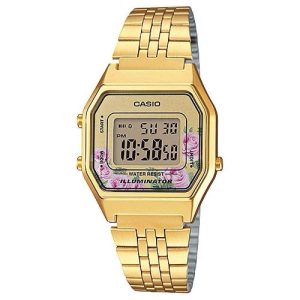 Casio Vintage Gold Digital Women's Watch LA680WGA-4CDF-P