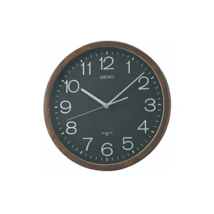 Seiko Wall Clock Brown Marble QXA807A