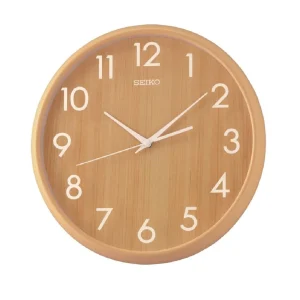 Seiko Wall Clock Natural Brown QXA810Y