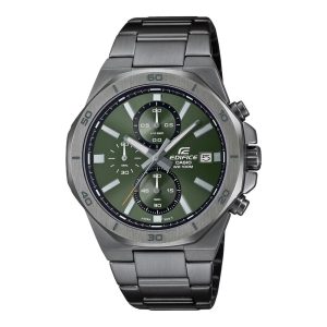 Casio Edifice Gray Stainless Steel Band Men Watch EFV-640DC-3AVUDF