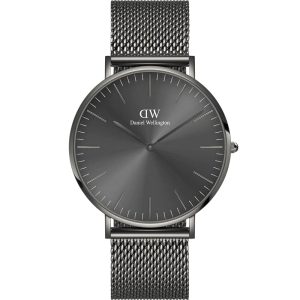Daniel Wellington Classic Graphite Mesh Strap Unisex Watch DW00100630