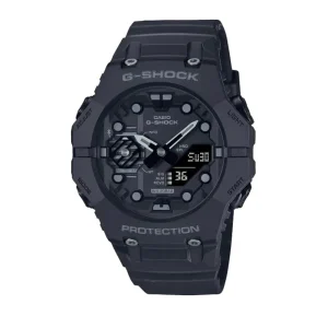 Casio G-Shock Black Analog Digital Resin Strap Watch For Men GA-B001-1ADR