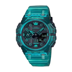 Casio G-Shock Blue Analog Digital Resin Strap Men's Watch GA-B001G-2ADR