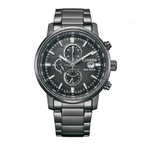 Citizen Chronograph Eco-Drive Black Dial Men's Watch CA0845-83E