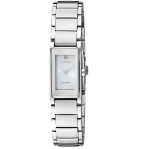 Citizen Analog White Dial Women's Watch-EG7050-54A