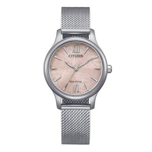 Citizen Eco Drive Stainless Steel Strap Women's Watch EM0899-81X