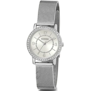 Guess Melody Dames Horloge Silver Tone Mesh Women's Watch GW0534L1