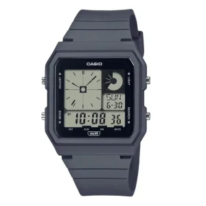Casio General Digital Gray Resin Strap Unisex Watch LF-20W-8A2DF
