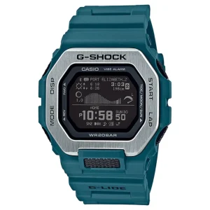 Casio G-Shock G-Lide Teal Resin Strap Men Watch GBX-100-2DR-P