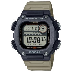 Casio General Digital Khaki Strap Men Watch DW-291HX-5AVDF-P
