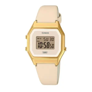 Casio General Vintage Digital Resin Strap Women Watch LA680WEGL-4DF-P