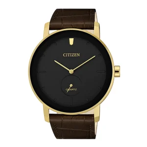 Citizen Black Dial Brown Leather Strap Men Watch BE9182-06E