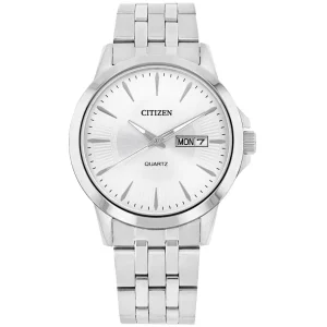 Citizen Silver Dial And Stainless Steel Strap Men Watch DZ5000-58A