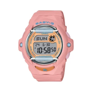 Casio Baby-G Digital Pink Resin Strap Women Watch BG-169PB-4DR
