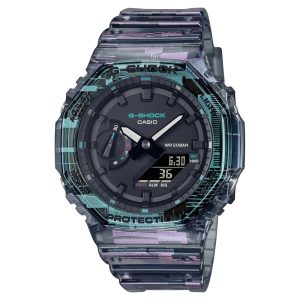 Casio G-Shock Analog-Digital Black Resin Strap Men Watch GA-2100NN-1ADR