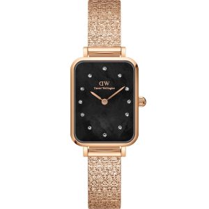 Daniel Wellington Quadro Lumine Pressed Piano Mop Women Watch DW00100579