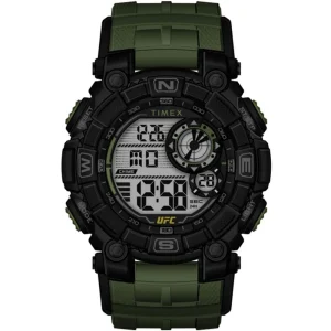 Timex Digital Green Rubber Strap Men Watch TW5M53900