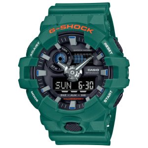 Casio G-Shock Green Resin Strap Men Watch GA-700SC-3ADR-P
