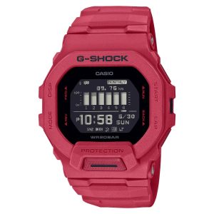 Casio G-Shock Digital Red Resin Strap Men Watch GBD-200RD-4DR-P