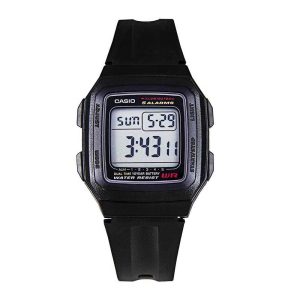 Casio General Digital Black Resin Strap Men Watch F-201WA-1ADF-P