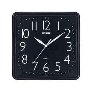 Casio Black Resin Wall Clock IQ-06-1D-P