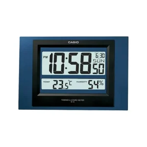 Casio Blue Digital Clock ID-16S-2DF-P