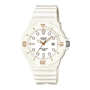 Casio General White Dial Resin Strap Women Watch LRW-200H-7E2VDF-P