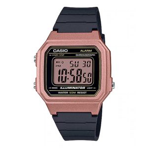 Casio General Digital Black Resin Strap Men Watch W-217HM-5AVDF-P