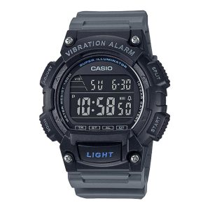 Casio General Digital Black Resin Strap Men Watch W-736H-8BVDF-P