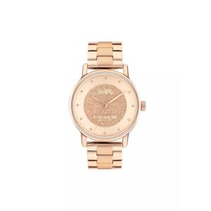 Coach New York Rose Gold Stainless Steel Strap Women Watch 14503941