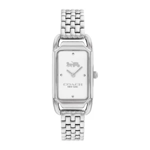 Coach New York White Dial Silver Stainless Steel Strap Women Watch 14504041