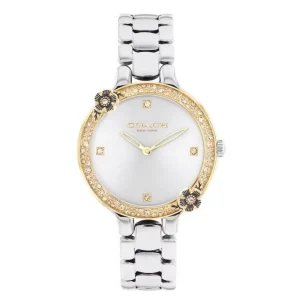 Coach New York Chelsea Silver Dial Stainless Steel Strap Women Watch 14504127