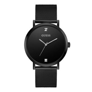 Guess Black Dial Milanese Strap Men Watch GW0460G3
