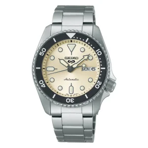 Seiko 5 Silver Stainless Steel Strap Men Watch SRPK31K1