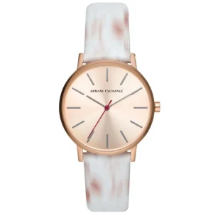 Armani Exchange Multicolor Leather Strap Women Watch AX5588