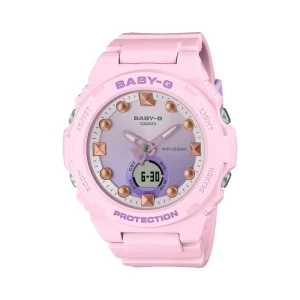 Casio Baby-G BGA-320 Series Pink Resin Strap Women Watch BGA-320-4ADR-P